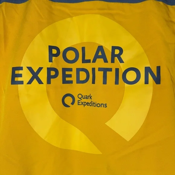 QUARK EXPEDITIONS Yellow Two-Layered Waterproof Parka - Sz Ladies S - Picture 5 of 16